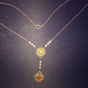 Citrine necklace